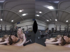 Gym Vr Foursome Dolly Leigh(4K)60fps - Dolly leigh