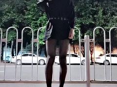 Amateur, Asiático, Fetichismo travestista, Masturbación, Al aire libre, Transexual