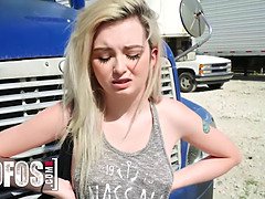Lexi Lore Sucks Jesse Black's Dick And Asks Him For A Favor, To Fuck Her In His Truck