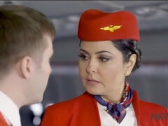 Beautuful Midle East Flight Attendent Sex Clip