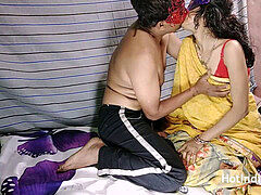 Anita Singh Indian Bhabhi gonzo tearing up In Saree