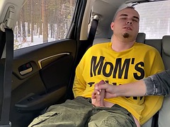 They tied me up in the car and made me cum