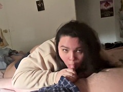 Accident, Belle grosse femme bgf, Sucer une bite, Compilation, Couple, Éjaculation interne, Marrant, Sous la jupe