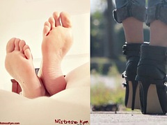 Compilation, Piedi, Dominazione femminile, Scarpe