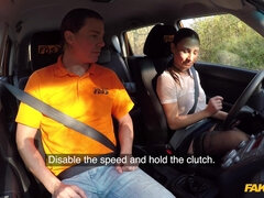 Tattooed Dark Hair Girl Fucks For Licence 1 - Fake Driving School