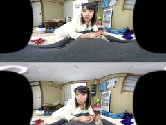 My Girlfriend The Asian Pornstar Haruna Hana - Japanese POV VR hardcore with cumshot