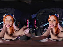 VR Conk Demi Hawks as cute Gadget Hackwrench Cosplay XXX VR Porn