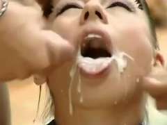 Avsugning, Creampie, Sperma shot, Dubbelpenetrering