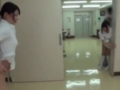 Japanese hospital nurse fucks 4