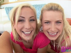 Lily LaBeau and Sarah Shevon's 3some porn by Banging Beauties