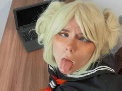 Sweetie Fox doing ahegao while being fucked