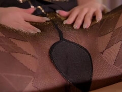 Nikky Dream's Pantyhose Temptation: Stunning Blonde Leaves You Breathless