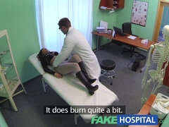 Billie Star's fakehospital roleplay turns into hardcore fuck with the doctor