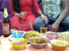The mistress made special food for the sahib and while eating food, she kissed the pussy. Hindi with sexy voice. Mumbai ashu