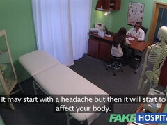 Fakehospital young lady with k. figure caught getting fucked by therapist