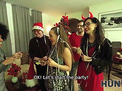 Ricky Rascal gets naughty as Santa's Elf on Christmas Eve