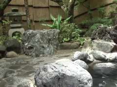 Yuuki Tsukamoto in the hot spring