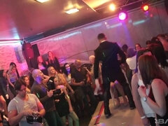 Sex with strangers goes viral as the orgy party pulses on