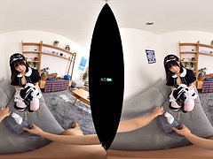 JAV VR - Cute maid creampie kiwvr-363
