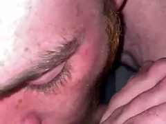 Fucking and eating my wife outside the house