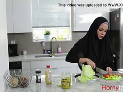 Pleasuring my sis in her hijab- milu blaze