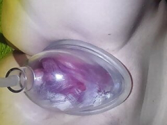 True Homemade Mobile Clip - Hot amateur Cum bucket pumped till painful squirting orgasm