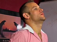 Teacher Tucker McCline anal fucks gay student Hunter Starr