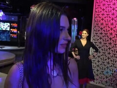 Lacey Channing & Britney Blue: A Sin City Encounter! (Big Tits, Amateur, Shaved, Brunette, Shower, Tattoo, High Heels, Smoking)