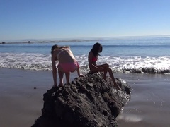 A double beach date with Alison Faye and Janice Griffith