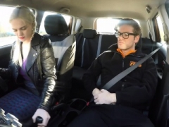 Carly Rae Summers fucked by pervert driving instructor
