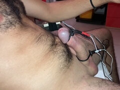 Electro stimulation, wank, adult toys