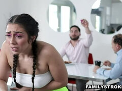 April  s Fool Prank turns Sexual! w Slutty Stepsis Lilly Hall