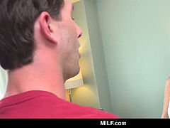 cougar - Racked MILF Richelle Ryan porks The Cute Delivery fellow