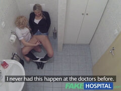 Naughty patient seduced by fakehospital nurse and doctor in hot POV reality video