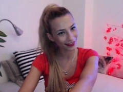 Leie, Blondine, Masturbation, Höschen, Netzkamera