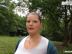 BBW German Anna K. Has Outdoor Sex With BF
