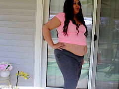 Girls try clothes, fat girl, bbw teen