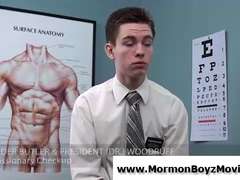 Gay mormon doctor uses buttplug on heterosexual teenage