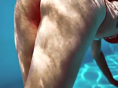 Juicy ass Yenifer Chacon naked swimming