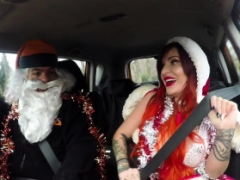 Fake Driving School Sexy aroused squirting festive rectal