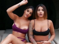Indian Twins Strip Fantasy Titties Pussy Play