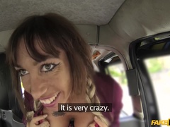 Fake Taxi (FakeHub): Spanish tits and English big dick