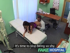 FakeHospital Beautiful patient gets dirty doctors cum cream prescription