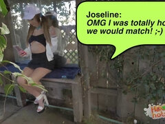 Watch Joseline Kelley take on a massive cock like a pro!