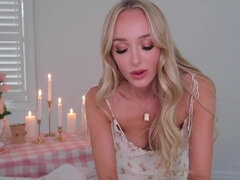 Blonde Asmr Slut Blowjob Makes Me Cum!