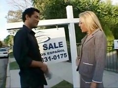 Chelsea fucks her three unique neighbours bbc