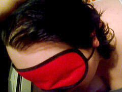 Blindfold oral job