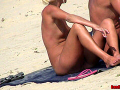 Blonde Milfs nude At The nudist Beach spycam Hd Video
