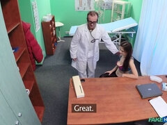 Sexy patient has a big surprise for the dirty doctor