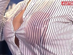 Busty MILF Lana Vegas Enjoys Naughty Sex In Office With BBC